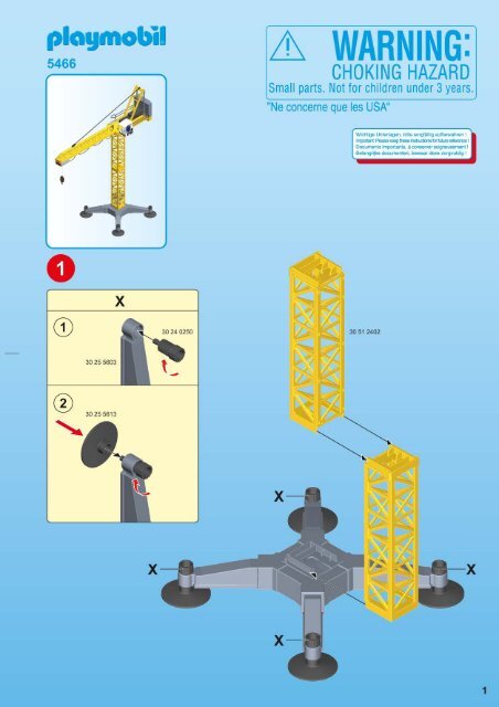 playmobil crane 5466