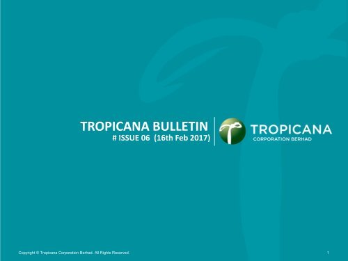 Tropicana Bulletin Issue 06