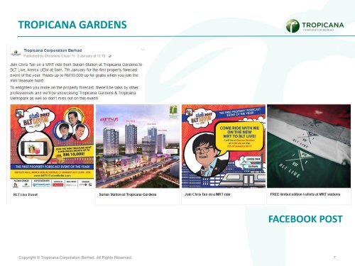 Tropicana Bulletin Issue 01 