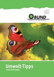 BUND Umwelt-Tipps Ludwigsburg/Waiblingen 2017