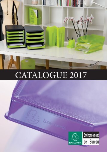 Exacompta Catalogue 2017 fr Plastic