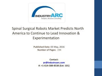 Spinal Surgical Robots Market