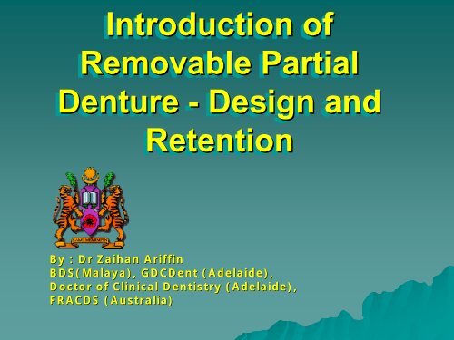 健康・医学 Best Denture Design A Clinical Guide to Removable Partial Denture Design - BDJ %