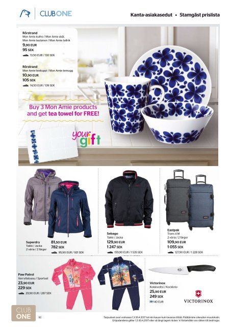 Helsinki-Stockholm March-April 2017 Silja Line Shopping catalogue – full version