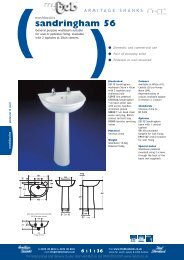 Sandringham 56 Classic 560mm White Vitreous China basin