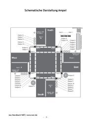 Schematische Darstellung Ampel - Pool Online