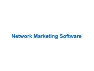 Network Marketing Software