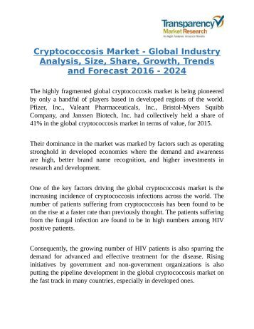 Cryptococcosis Market