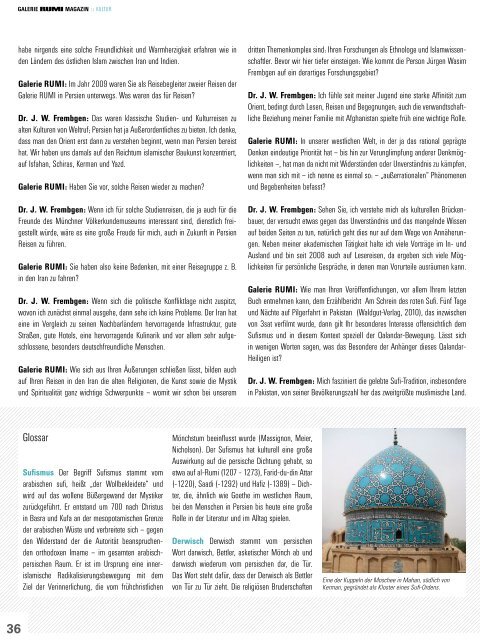 RUMI Magazin Ausgabe 1