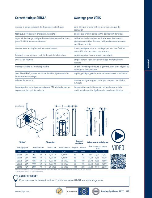 Catalogue Systèmes 2017