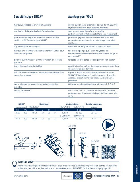 Catalogue Systèmes 2017