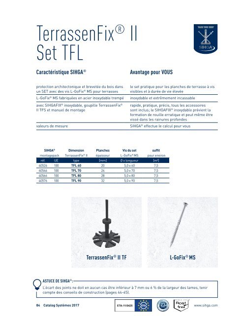 Catalogue Systèmes 2017