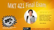 MKT 421 Final Exam Part 2 Pdf Download at Uop E Tutors
