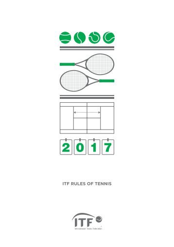 2017 ITF Rules of Lawn Tennis