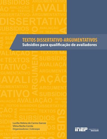 TEXTOS DISSERTATIVO-ARGUMENTATIVOS