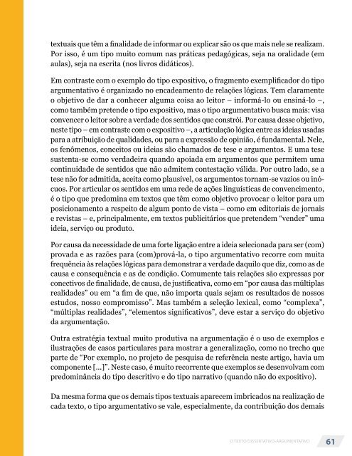 TEXTOS DISSERTATIVO-ARGUMENTATIVOS