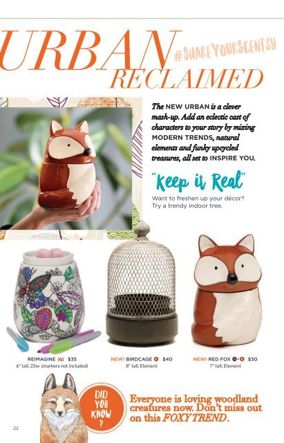 Scentsy Fall/ Winter 2016 Catalog 