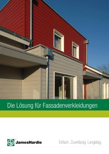 James Hardie - Die Lösung für Fassadenverkleidung