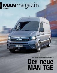 MANmagazin Ausgabe Lkw 2/2016 Schweiz