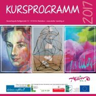 Kursprogramm Atelier Nessling