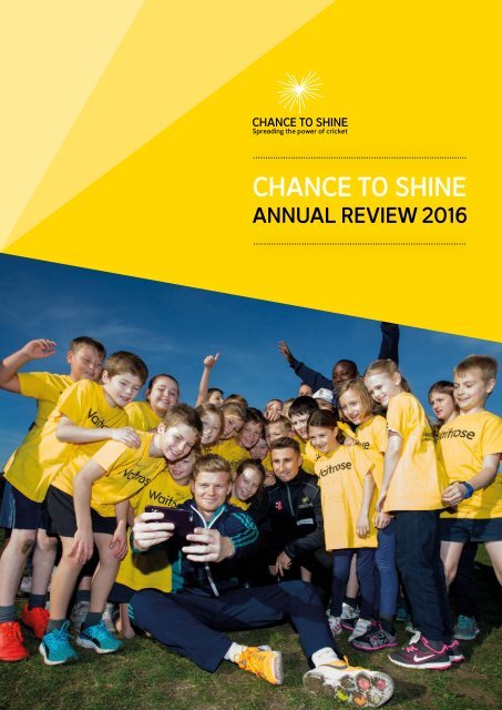 Chance to Shine Annual Review 2016