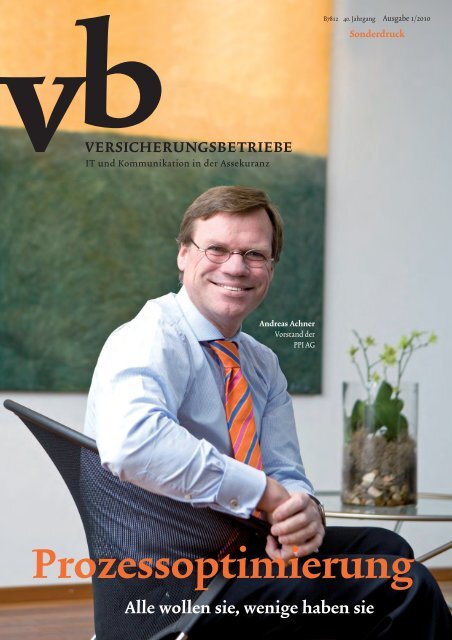 Andreas Achner, vb versicherungsbetriebe - PPI AG