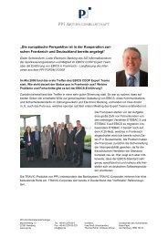 Interview mit Dieter Schweisfurth (SIZ) - PPI AG