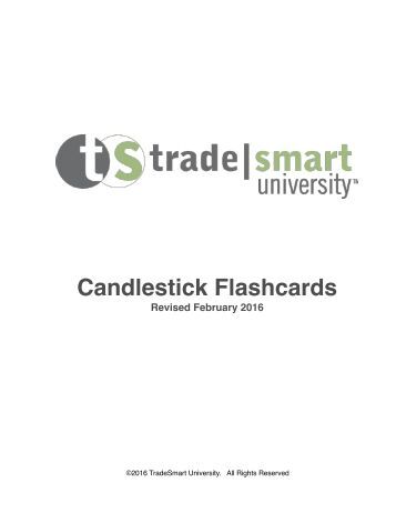 Japanese candlesticks flash cards