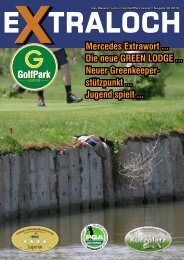 Mercedes Extrawort ... Die neue GREEN LODGE ... - GolfPark Leipzig