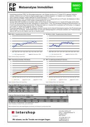 Metaanalyse Immobilien 1. Quartal 2017
