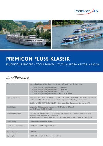 PREMICON FLUSS-KLASSIK - Premicon AG