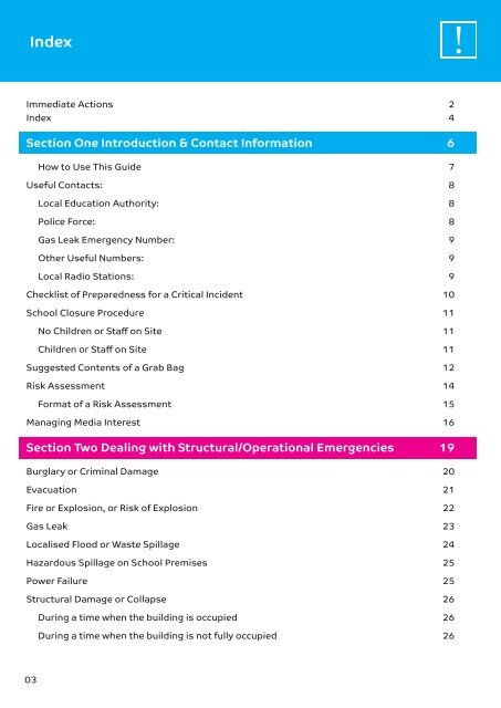 Emergency Planning for Schools test 02