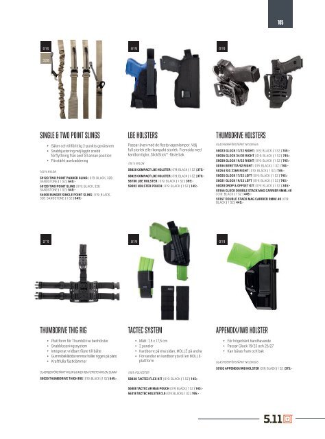 5.11 Spring/Summer 2017 - Swedish - MP-Sec - SEK Pricing