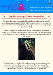 Find How Good Psychic Reading Online Connects with You 