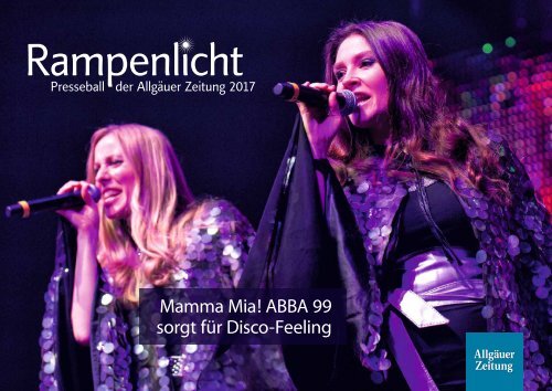 Rampenlicht - Presseball der Allgäuer Zeitung 2017