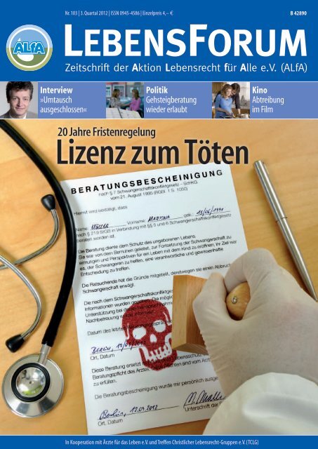 LebensForum - Aktion Lebensrecht für Alle eV