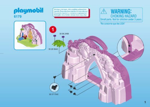 Playmobil 6179 - Notice de montage Playmobil 6179