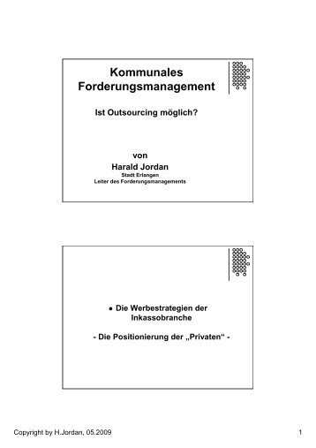 Kommunales Forderungsmanagement - Fachverband der ...