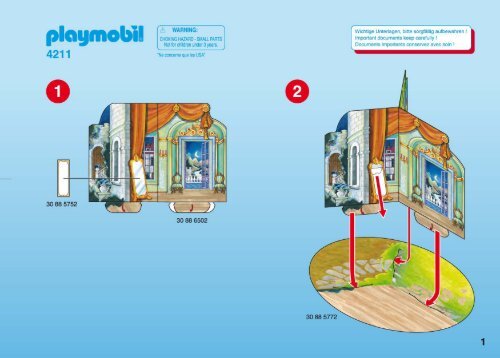 Playmobil 4211 - Notice de montage Playmobil 4211