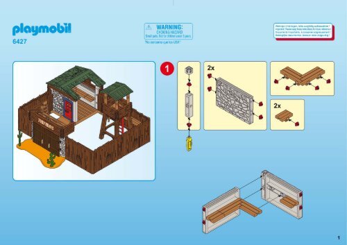 Playmobil 6427 Fort Brave - Fort Brave