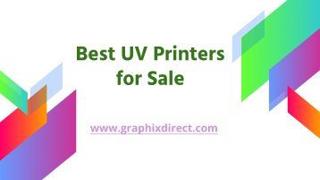 Best UV Printers for Sale