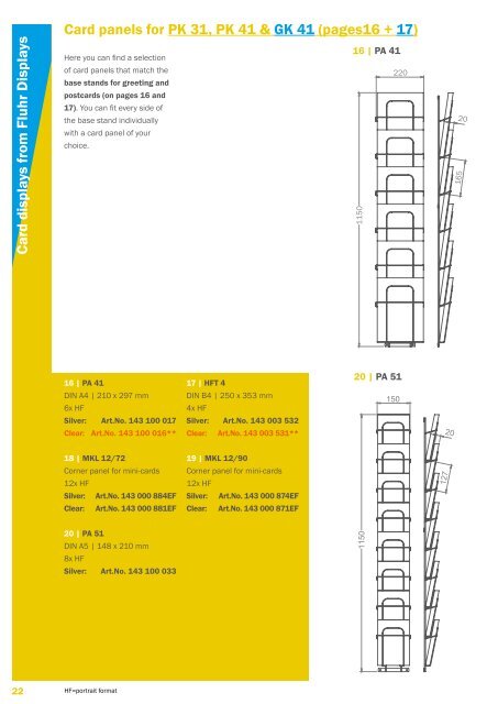 Fluhr Displays Main Catalogue 2017 