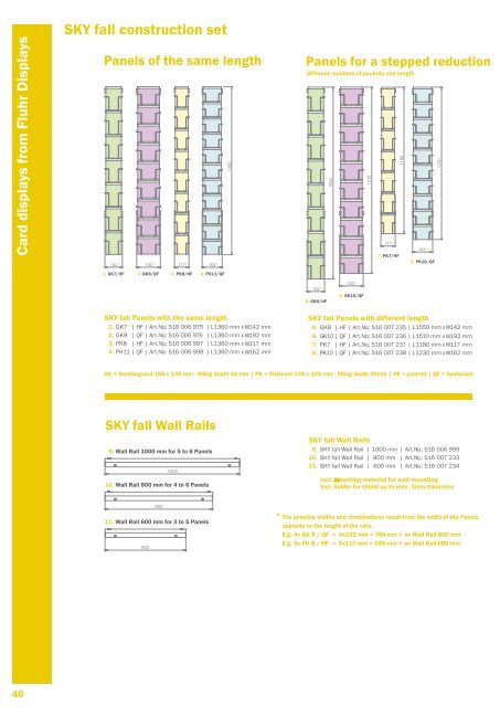 Fluhr Displays Main Catalogue 2017 