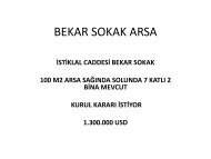 bekar sokak