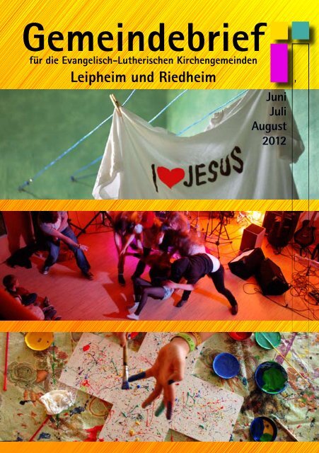 Gemeindebrief - Evangelisch in Leipheim und Riedheim