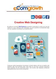 Creative Web Designing