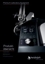Heidolph: Ihr Premium-Laborequipment