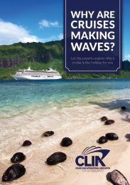 Why are cruises making waves Feb 2017