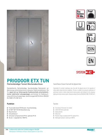 PRIODOOR ETX TUN - Priorit