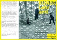 Studiengang KunstLehramt an der HBK Braunschweig